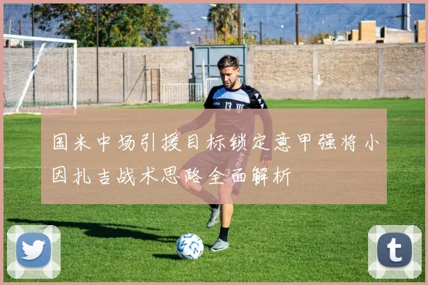 国米中场引援目标锁定意甲强将小因扎吉战术思路全面解析